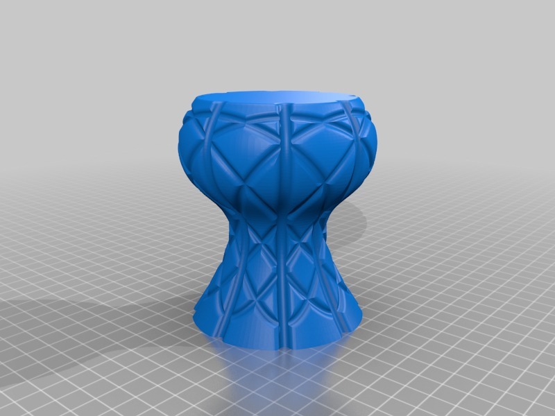 Miniatura 12 do modelo 3D Mosaic Vase Collection