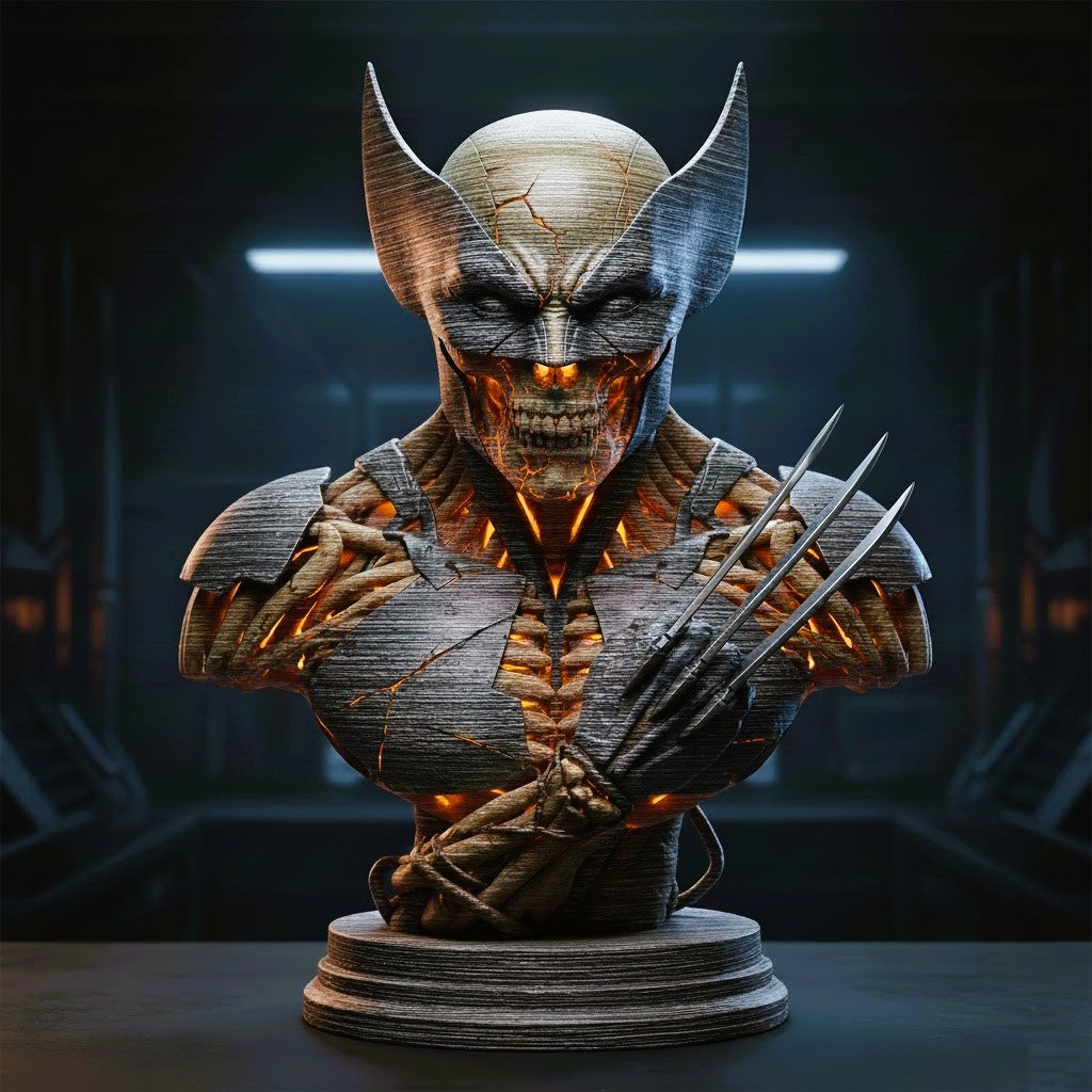 Wolverine (Marvel) - Bust Skull Collection