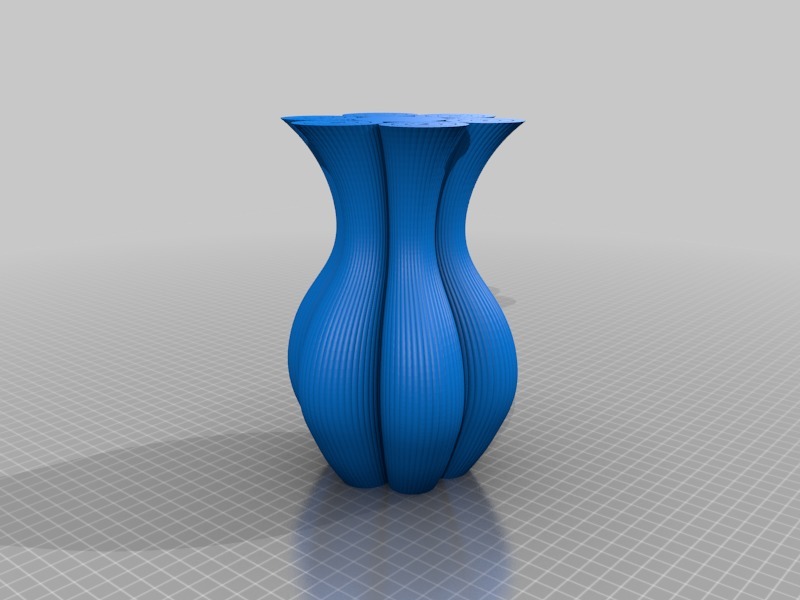 Miniatura 6 do modelo 3D Hexacoil Vase