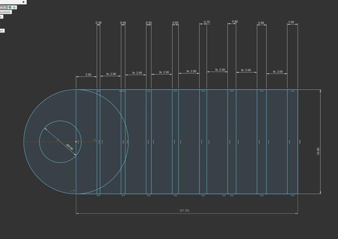 Minimum wall thickness test by Fosk | Download free STL model ...