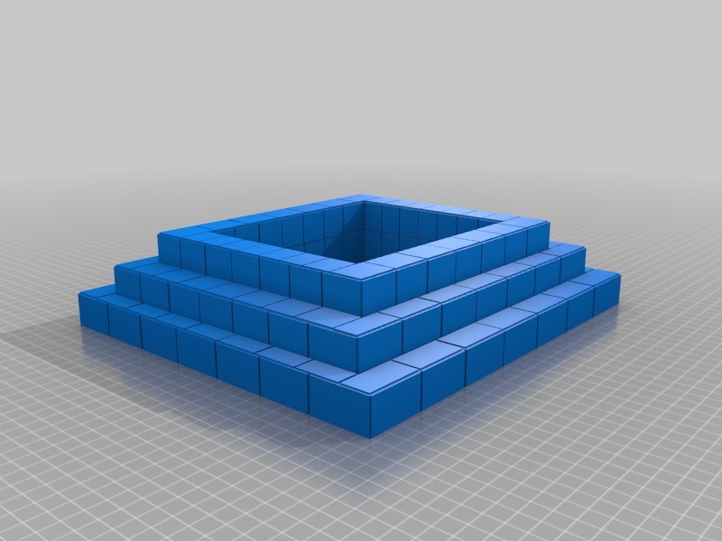 Miniatura 5 do modelo 3D Minecraft/8-bit Led Fireplace 
