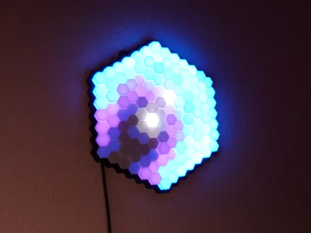 PrismLume | Hexagon WLED Ambient Light Panel