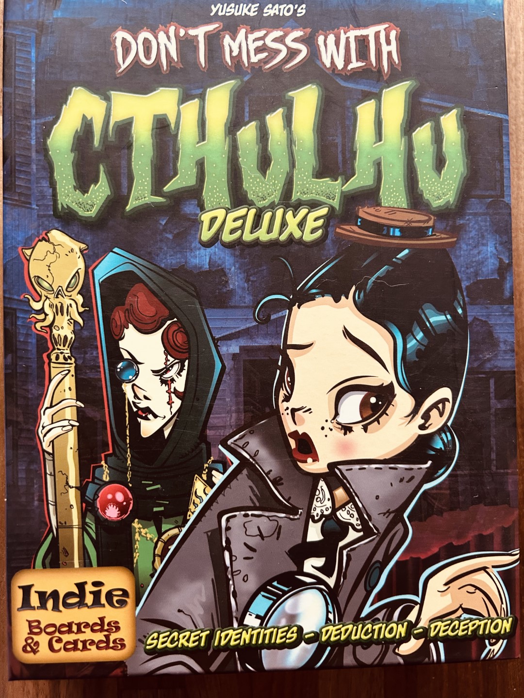 Don't mess with the Cthulhu Deluxe Board Game Insert