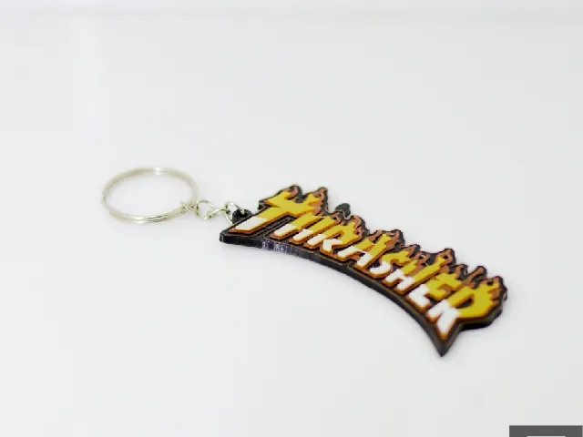 keychain thrasher multicolor