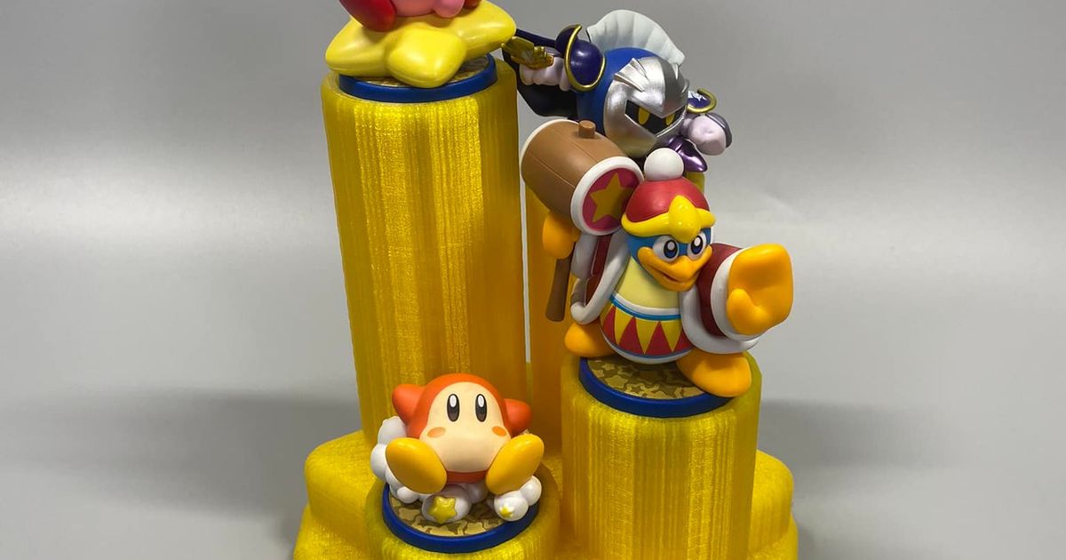 Amiibo Display Base By ChrisTheViolaNerd Download Free STL Model Amiibo Display Base By ChrisTheViolaNerd Download Free STL Model