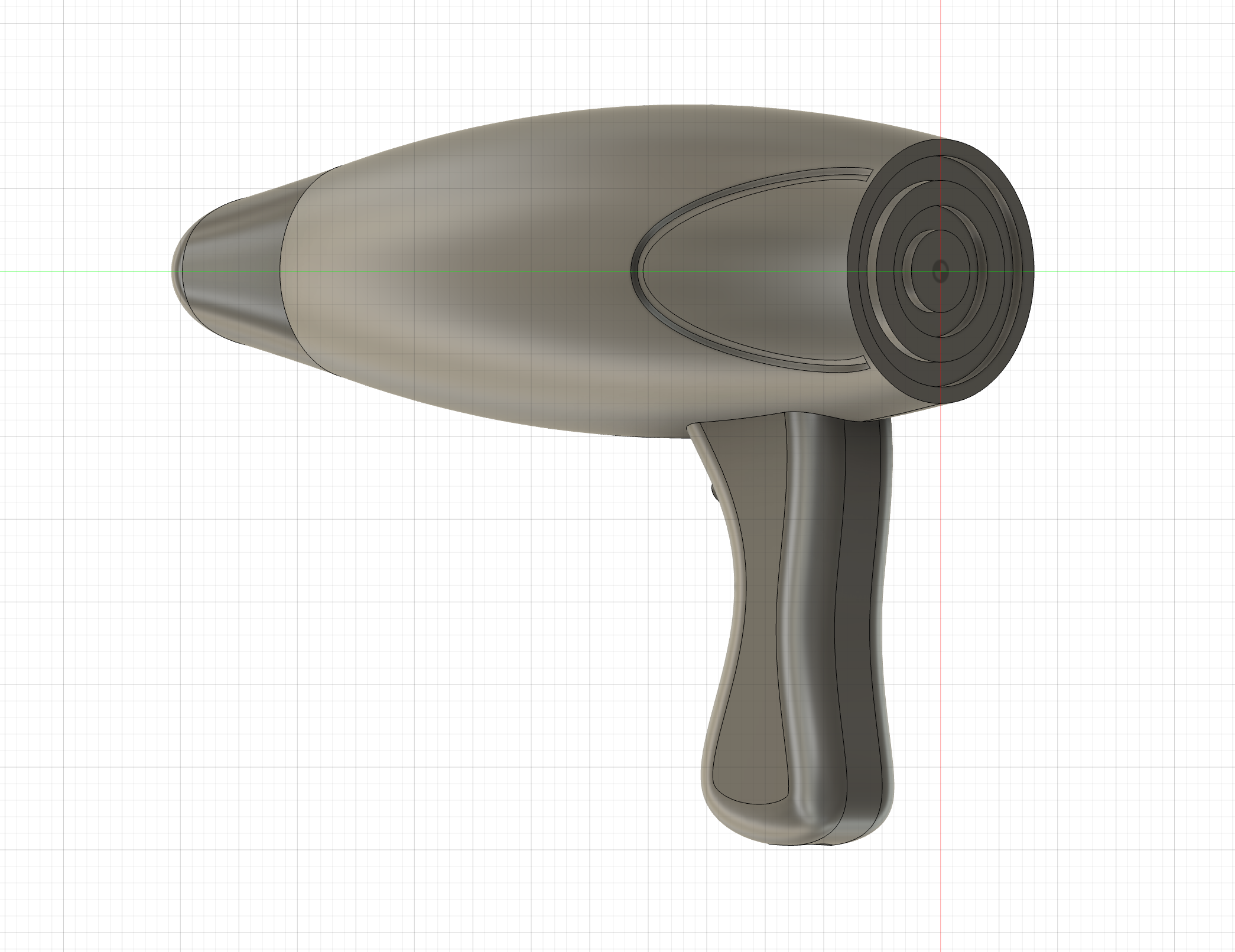 Miniature Hair Dryer for dolls like Barbie (R) by CaptainC | Download ...