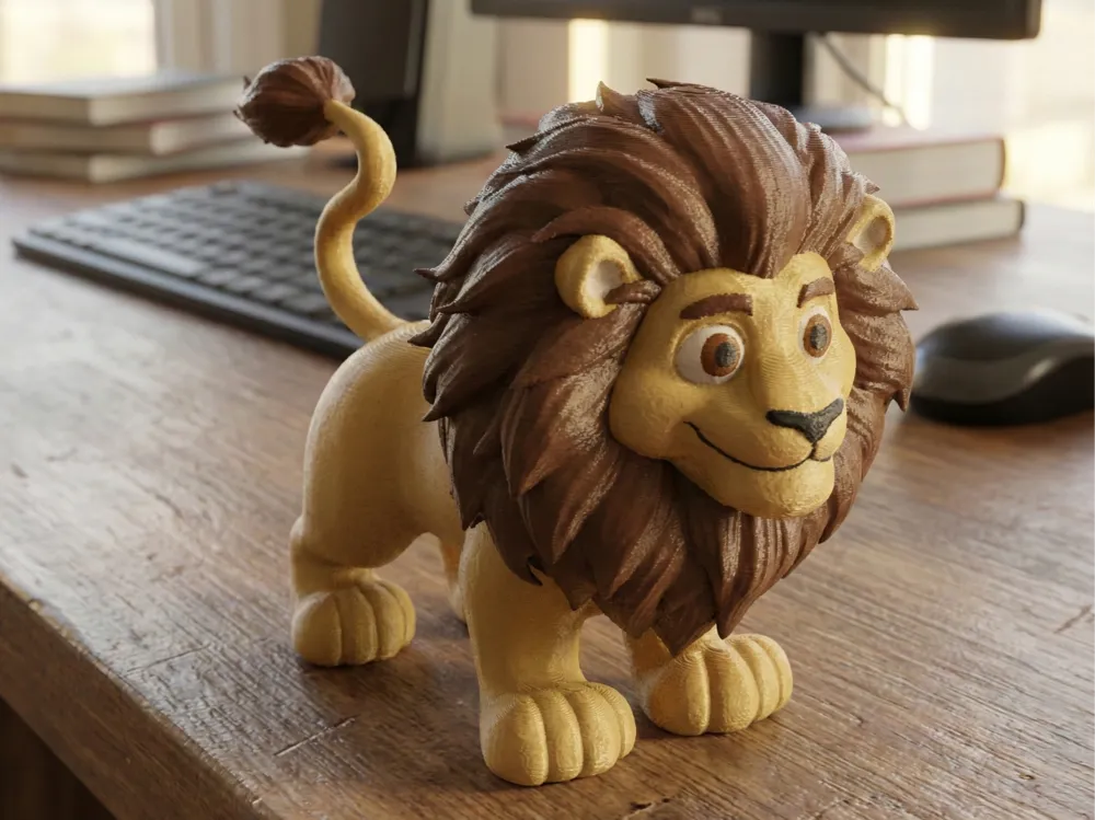 Cartoon Lion — thumbnail 2