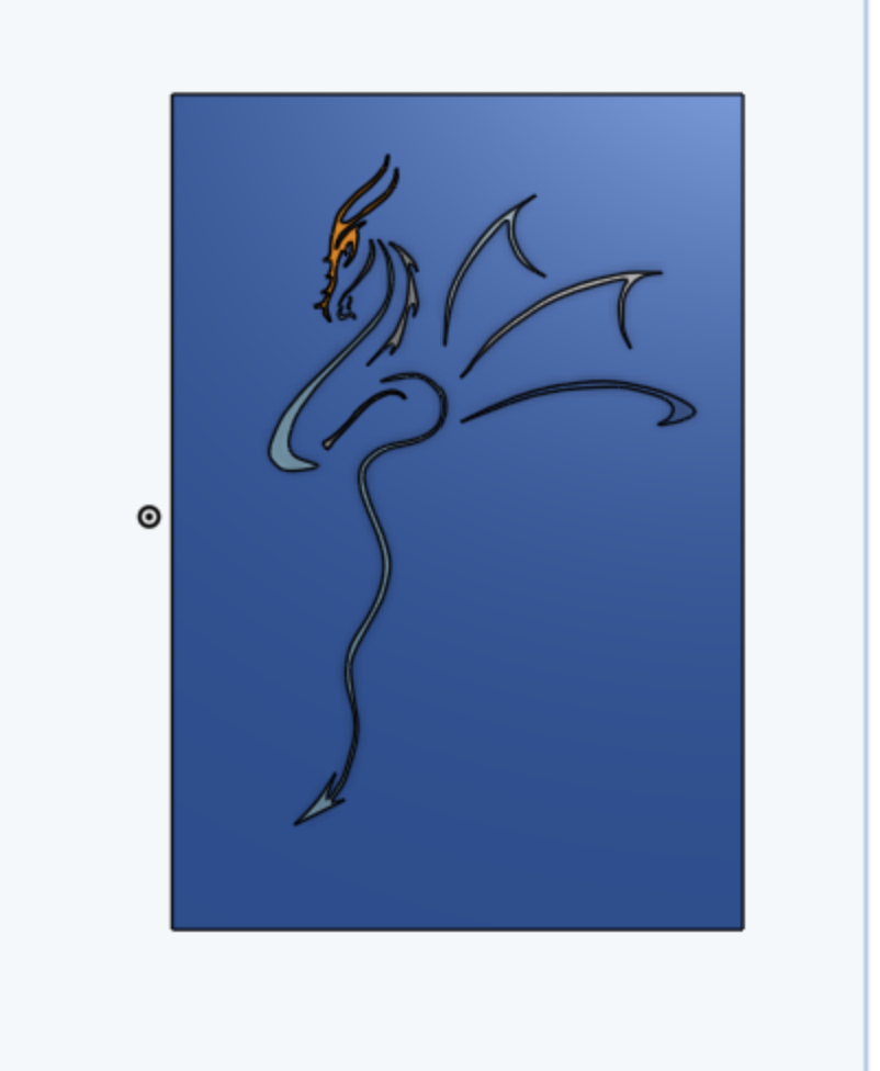 Dragon line Sketch 3D model