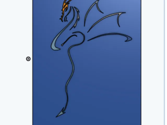 Dragon line Sketch