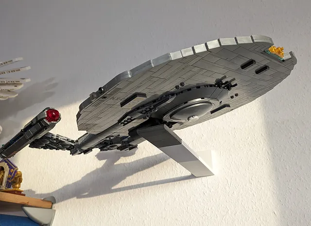 Enterprise NX-01 Wallmount ( BlueBrixx ) Simple