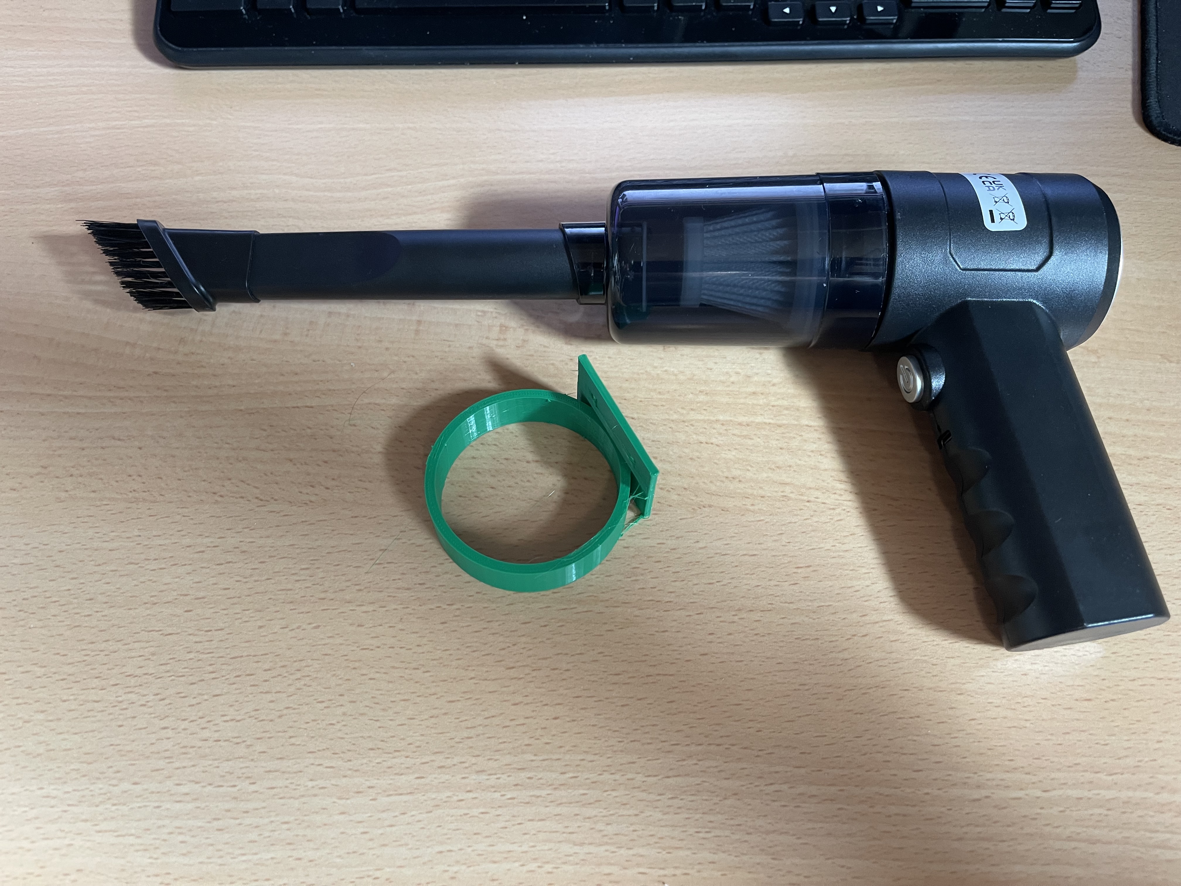 Mini USB Vacuum Cleaner Wall Holder