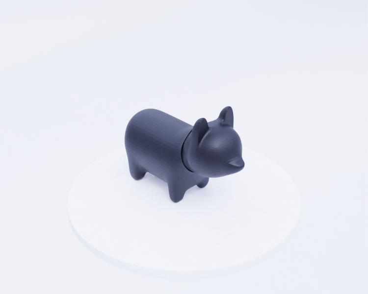 Toy Puppy Corgi Dog Figurine - Adorable Canine Charm — miniatura 2