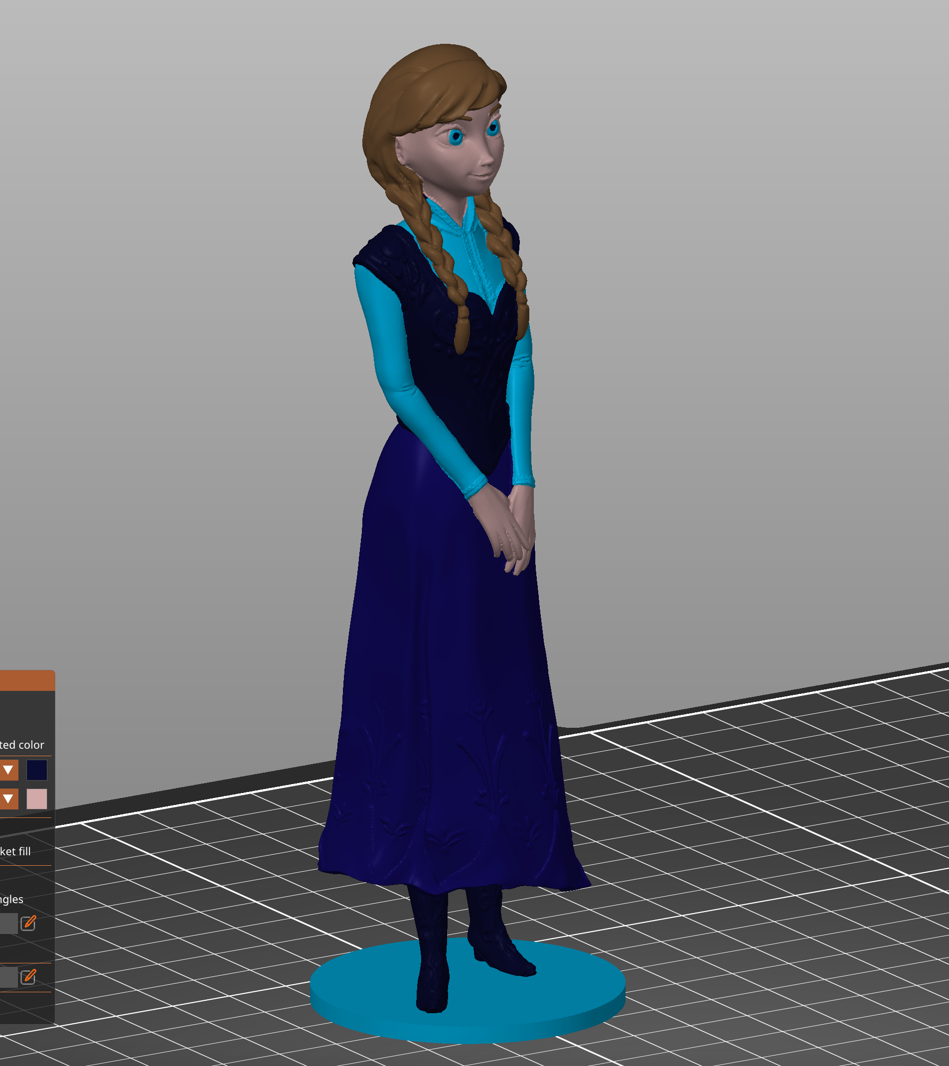 Anna Frozen Multi Color by RNLDNKP | Download free STL model ...