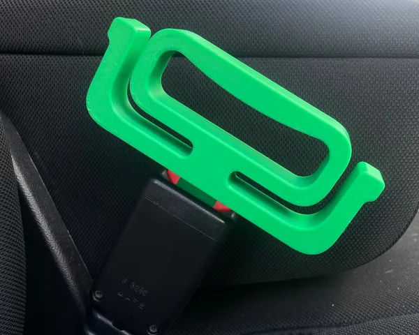Grocery Bag Handle Seatbelt Silencer