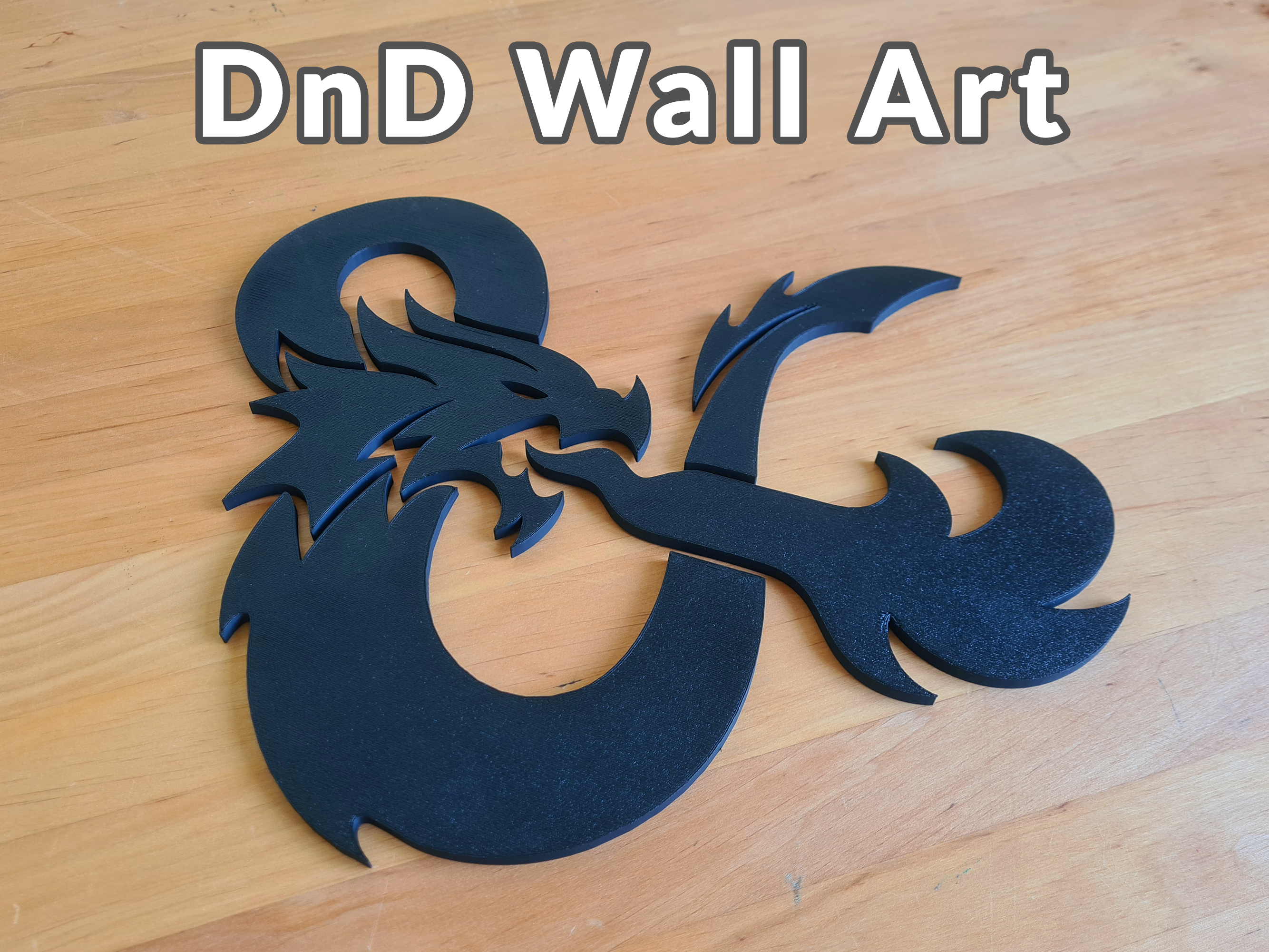 DnD wall art decoration