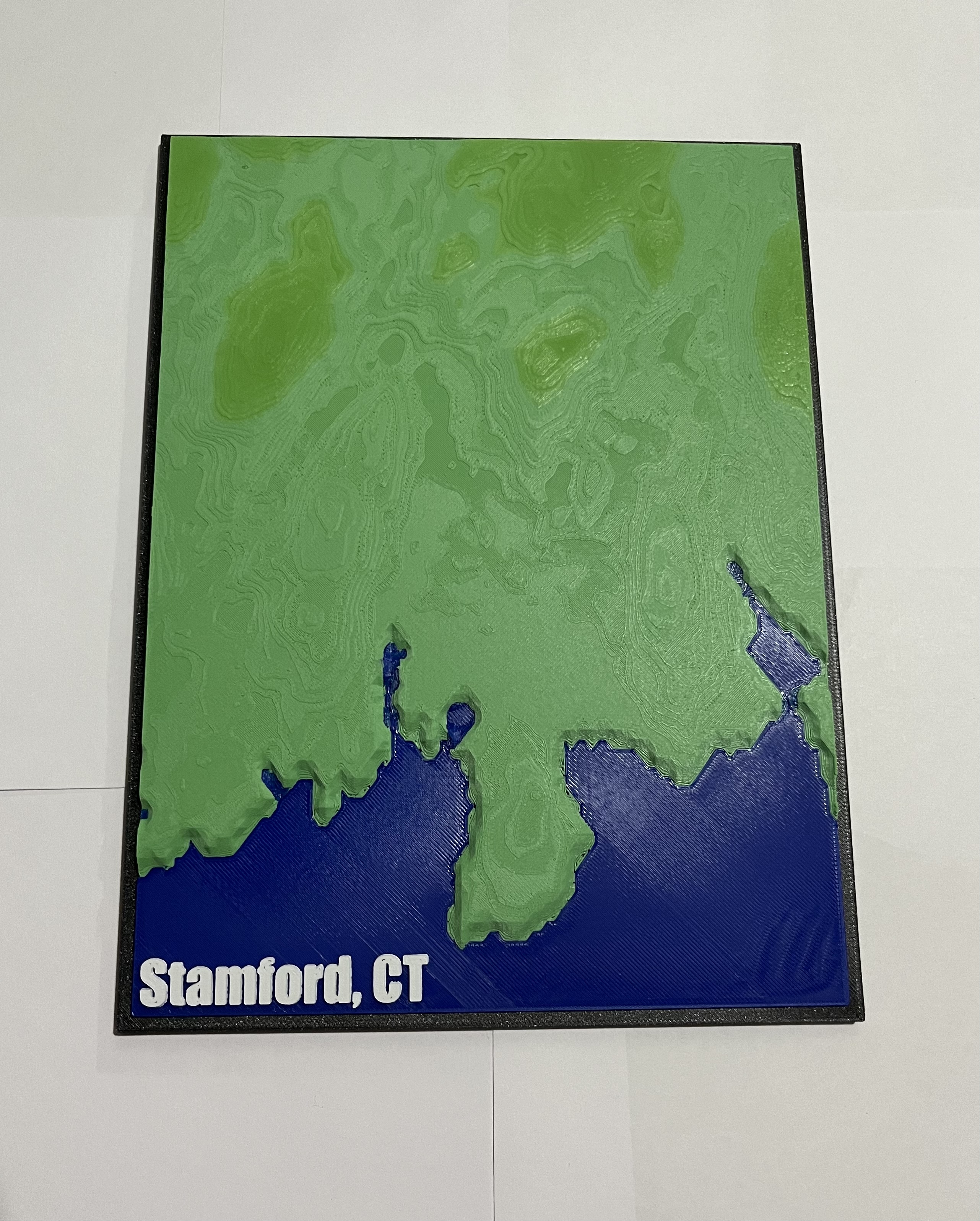 Stamford Connecticut Topographical Map