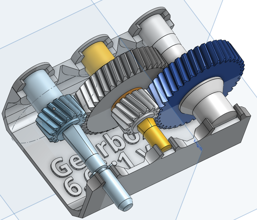 6.6:1 Gear Reduction Study