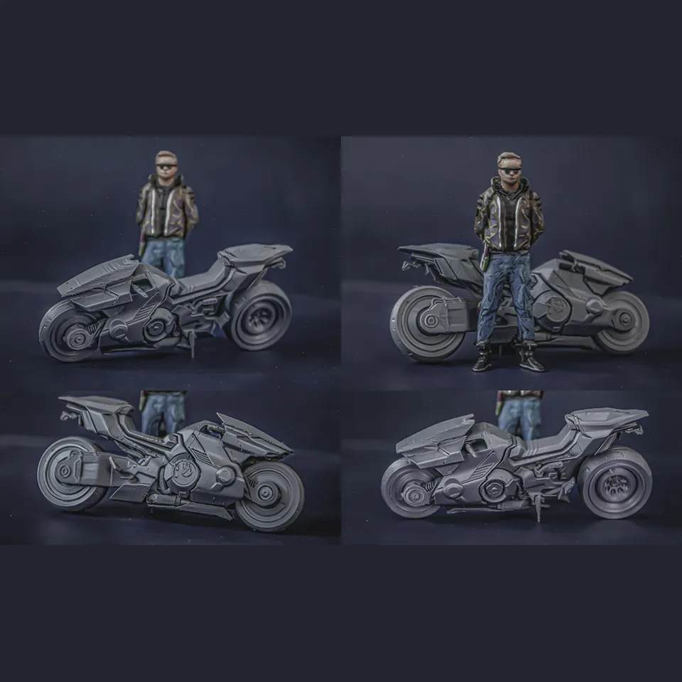 Cyberpunk Yaiba Kusanagi CT-3X (1/18, 1/12, 1/7) by Michael Doe