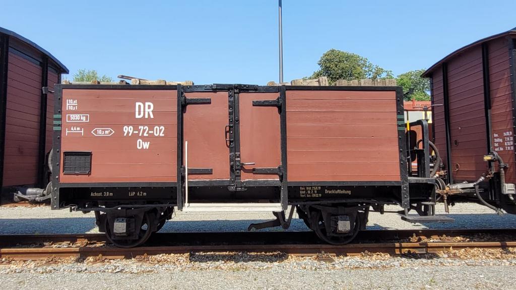 H0m 99-72-02 & 03, 99-03-45 - offene 1000mm Schmalspurgüterwagen (Projekt Bierwagen)