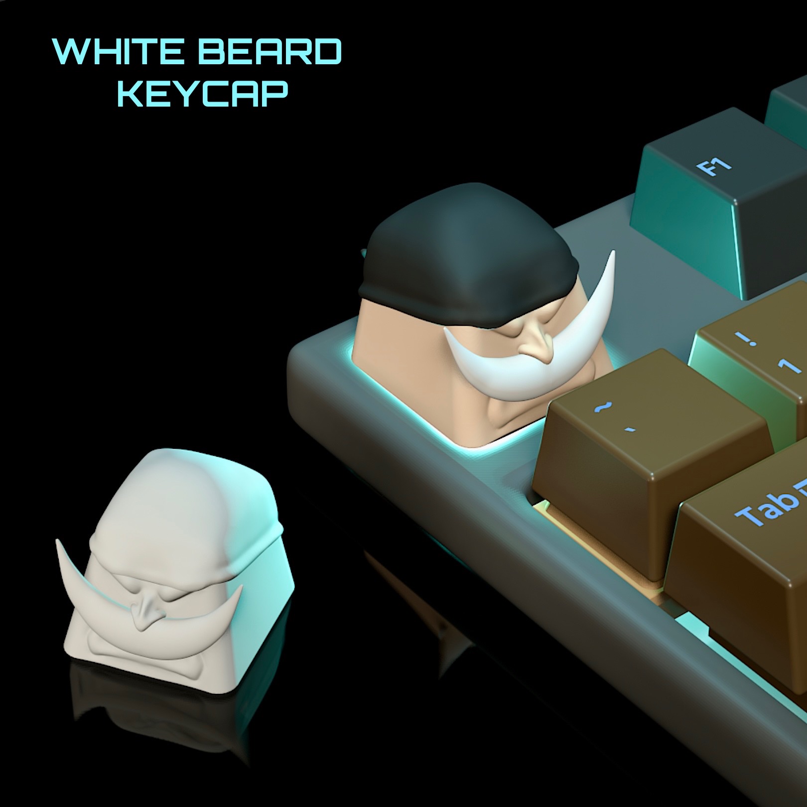 WHITEBEARD KEYCAP
