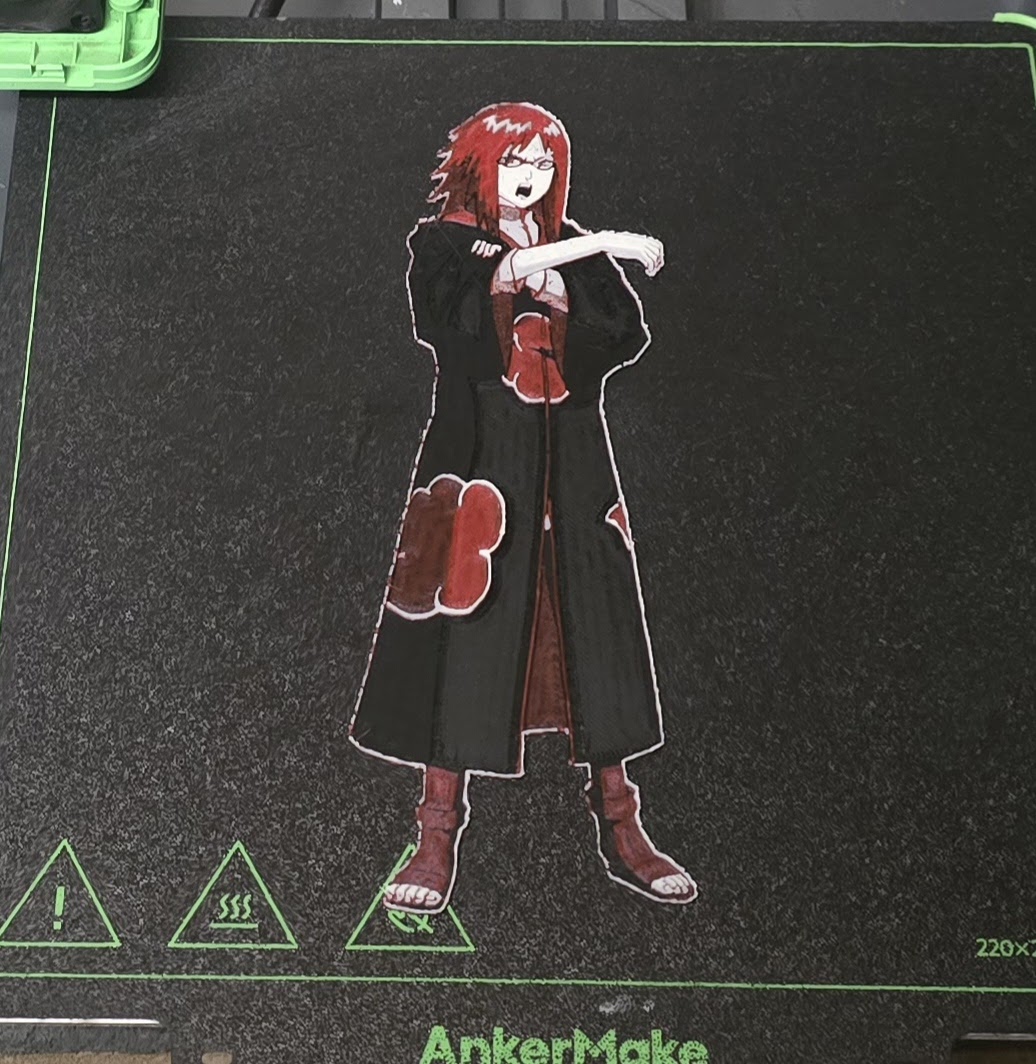 Karin (香燐) / Naruto Filament Print Hueforge Hue Forge Color Change