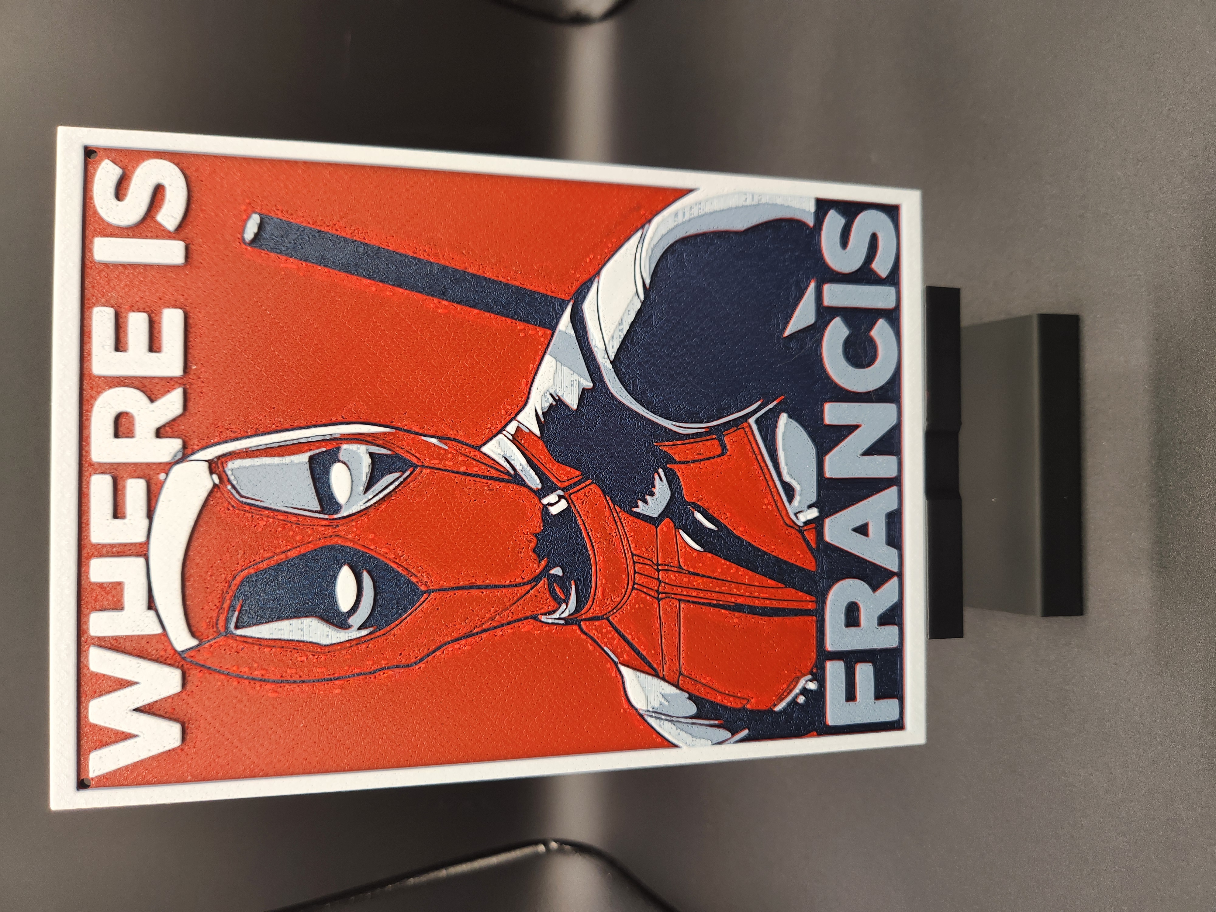Deadpool Hueforge