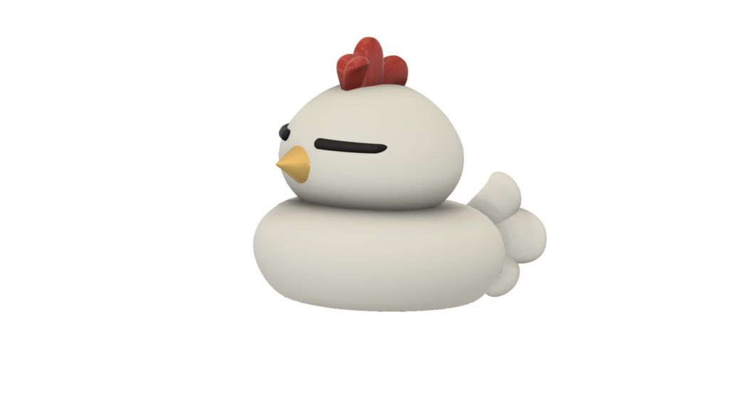  Chicken (Won from the Pucca anime cartoon show) MMU