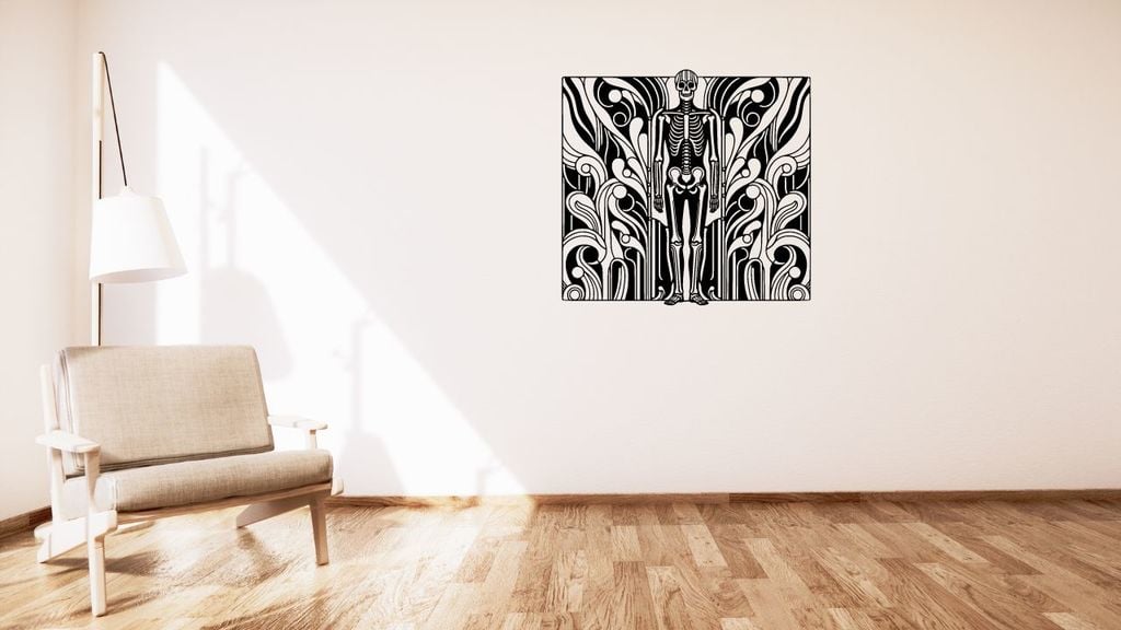 Skeleton wall or table decoration by kutnohormac | Download free STL ...