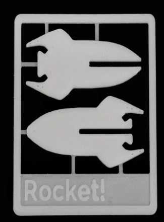 Rocket kit card