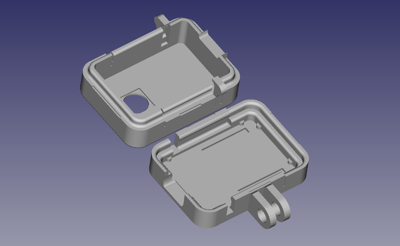 ESP32 Cam Case with GoPro mount