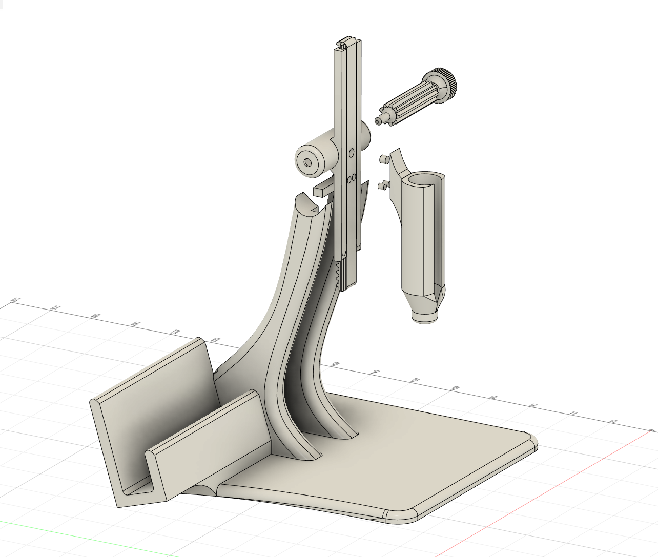 Quimic otoscope support
