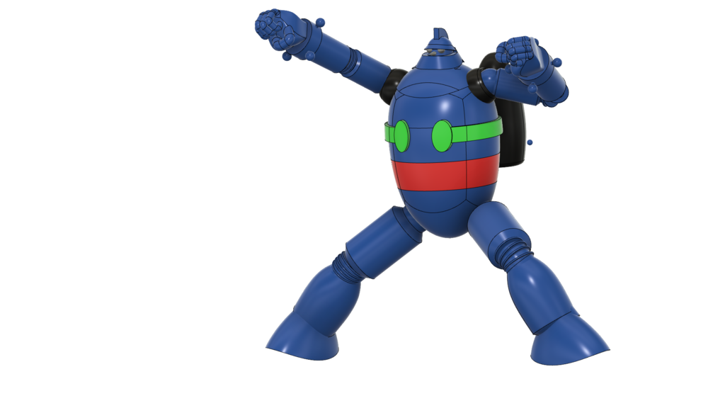 Gigantor (鉄人28号 Tetsujin Nijūhachi-gō) robot MMU