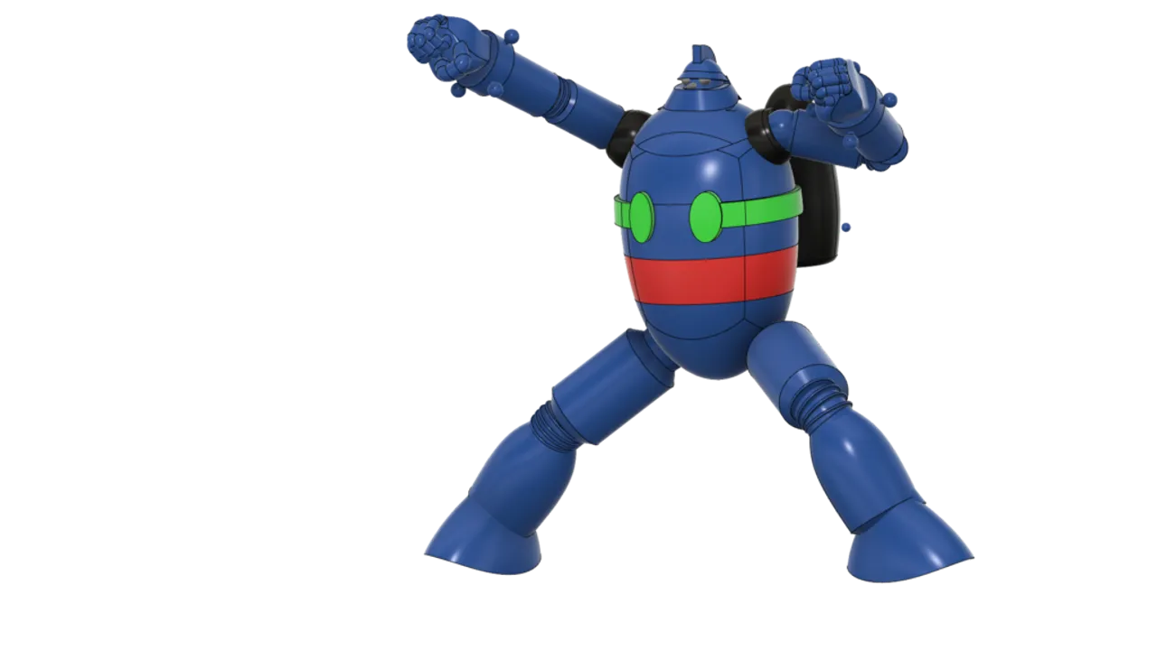 Gigantor (鉄人28号 Tetsujin Nijūhachi-gō) robot MMU by Jangy