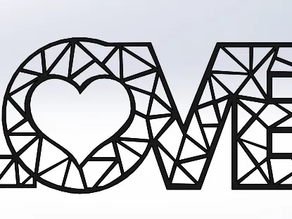 love wall art