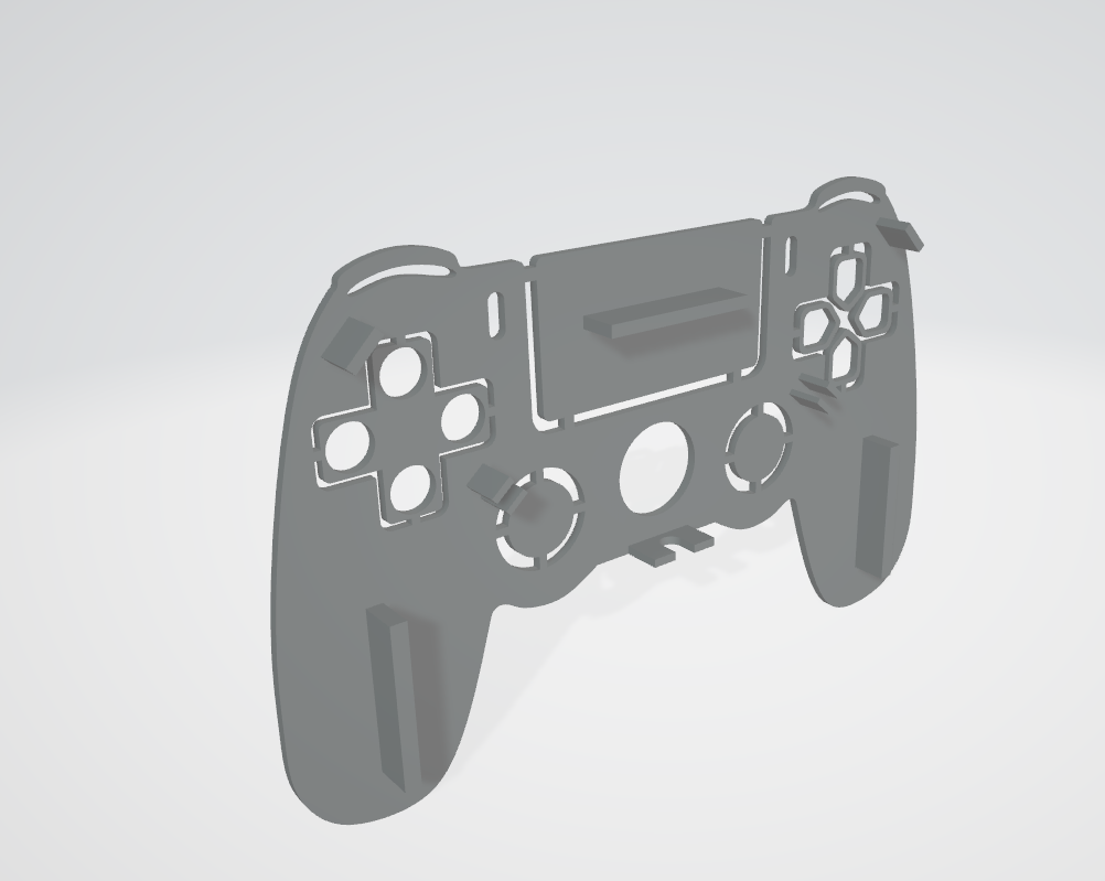 Miniatura 3 do modelo 3D Game Controller Wall Art