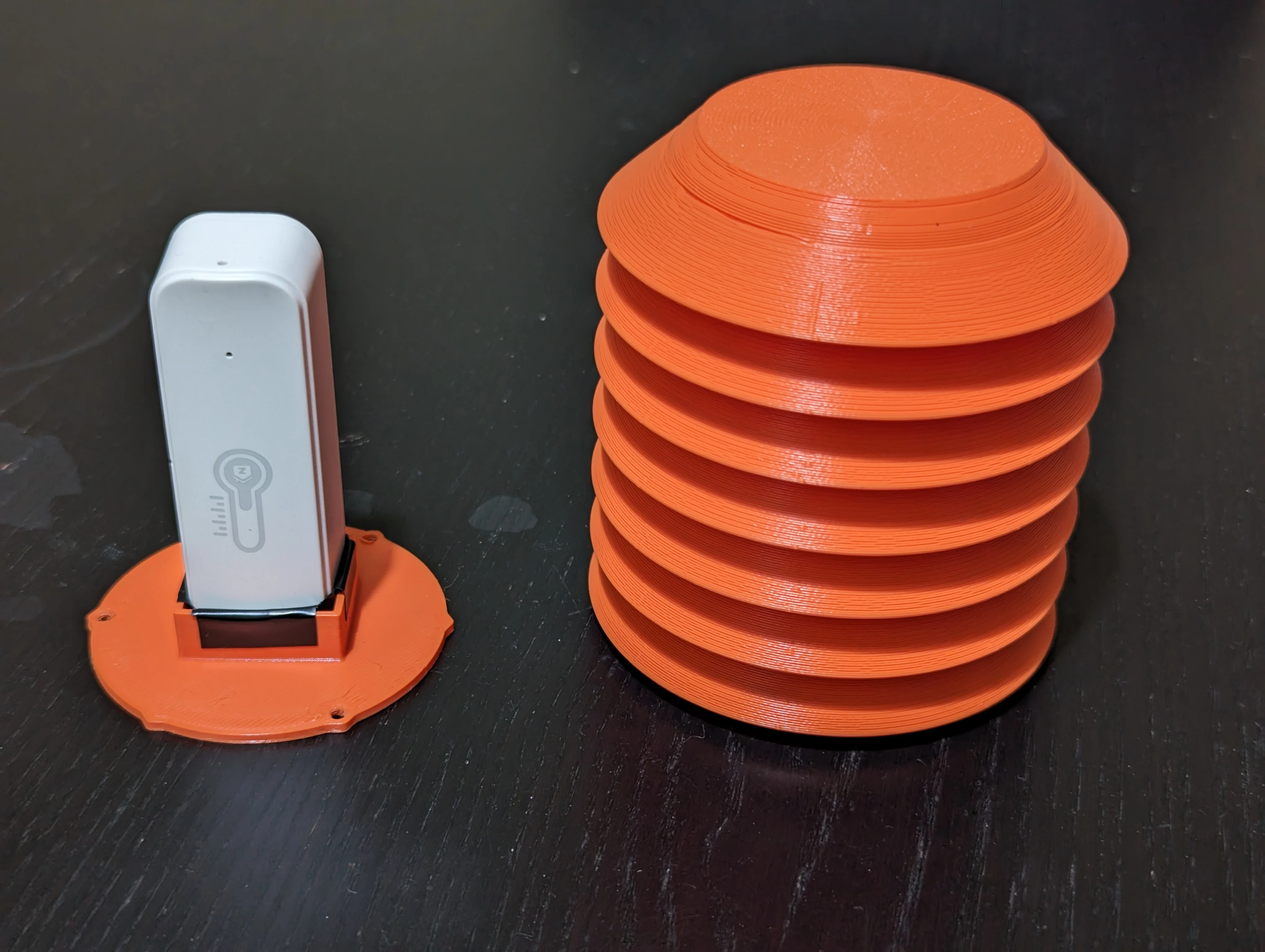Weather Station with a Custom Radiation Shield - One piece