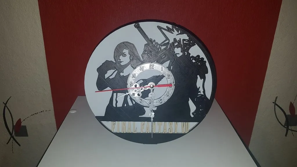 【稀少】FINAL FANTASY Ⅹ＆X-2 PICTURE CLOCK 7個 Rare】FINAL FANTASY Ⅹ＆X-2 PICTURE CLOCK 7 pieces