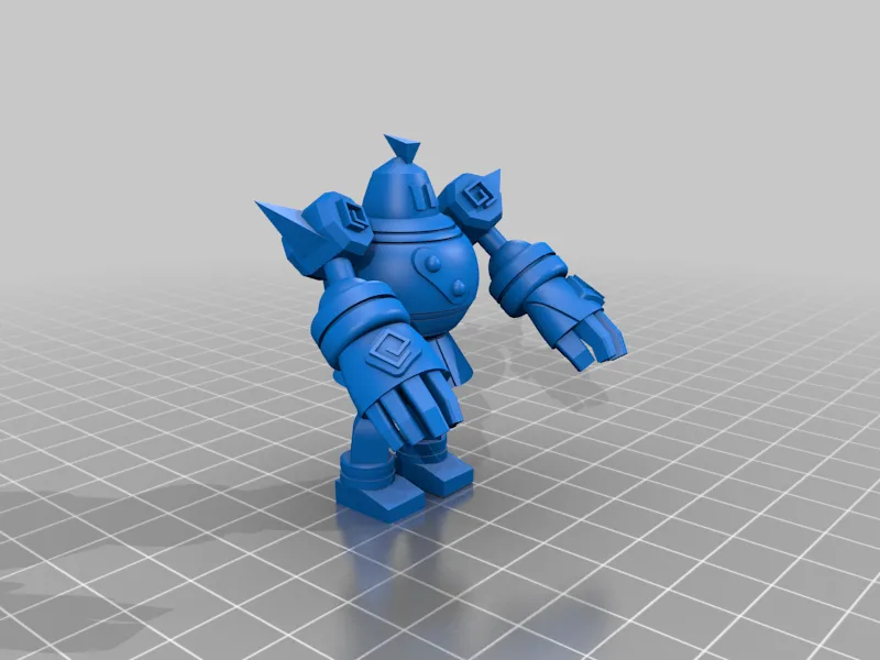 Golurk Pokemon ゴルーグ Goruugu By Jangy Download Free Stl Model Printables Com
