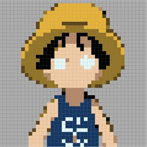 Monkey D. Luffy mini by Pk405 | Download free STL model | Printables.com