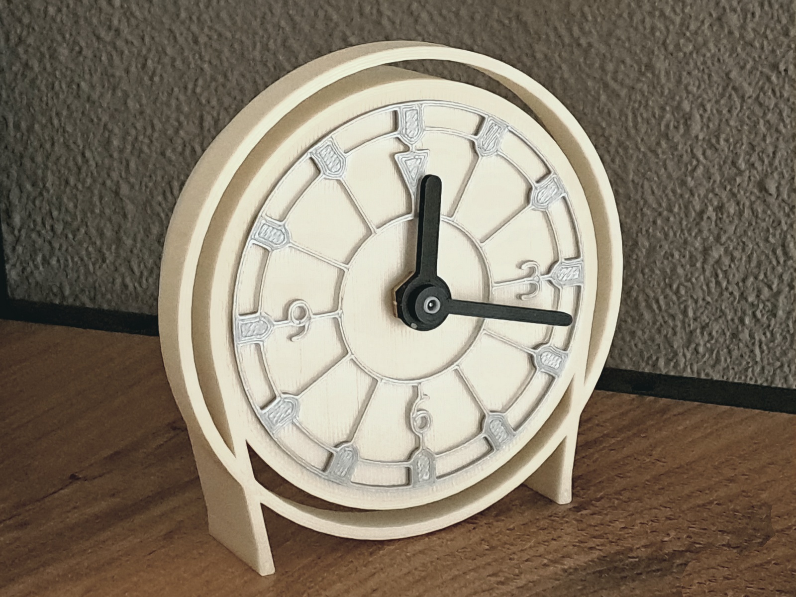Quartz Desktop Clock by Bootjevaarder Download free STL model