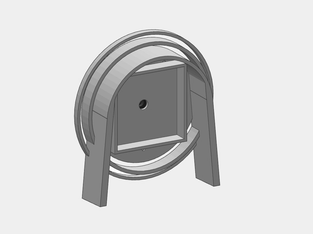 Miniatura 4 do modelo 3D Small Desktop Clock