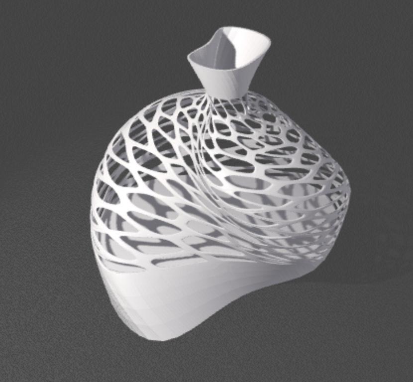 Abstract Voronoi Vase by Fynn Rogall | Download free STL model ...