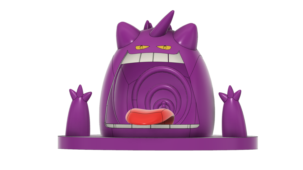 STL file Pokemon - Gigantamax Gengar 🐉・3D printer model to download・Cults