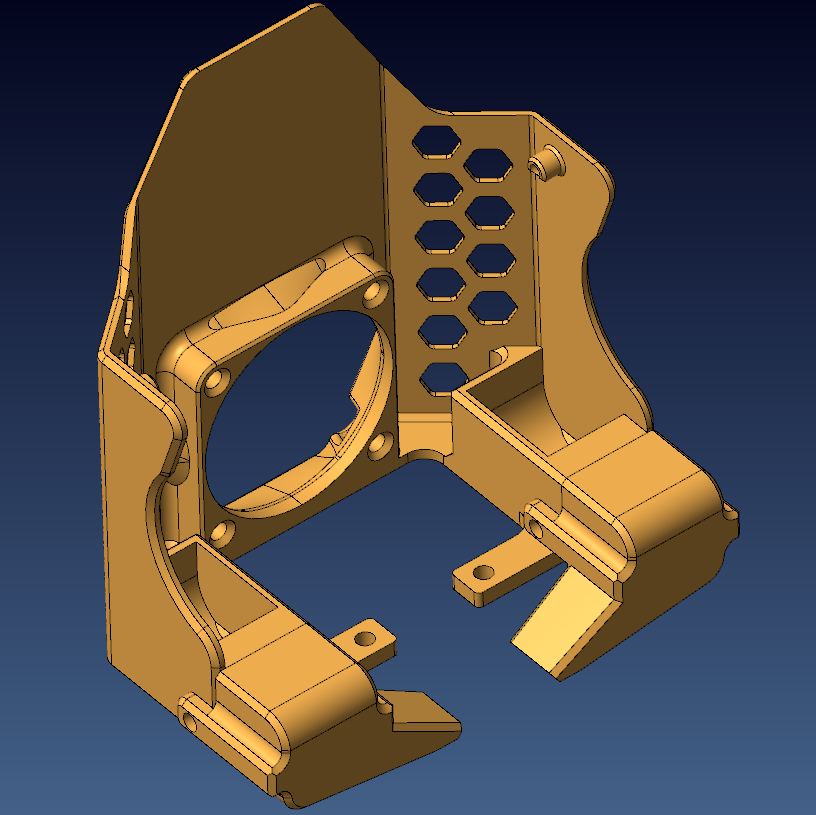ENDER 3 PRINHEAD -DD - V6 - BMG - DUAL5015 - 4020 - KLACKENDER