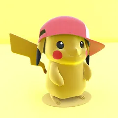 ℗025 Pikachu Cap Holder 3D print