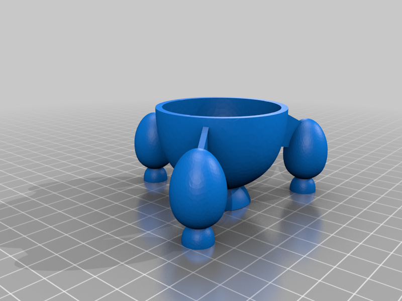 Miniatura 2 do modelo 3D Mars VII Rocket Egg Cup