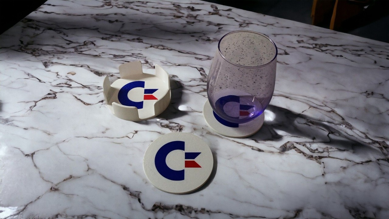 Commodore Drinks Coaster Set