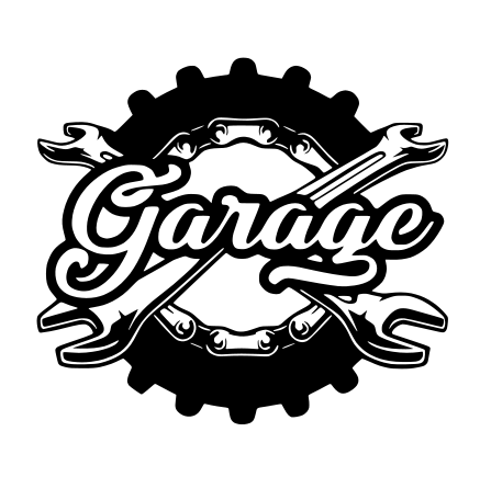 Garage Gear Theme Wall Art