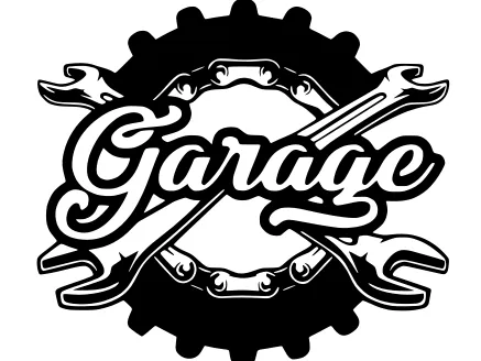 Garage Gear Theme Wall Art