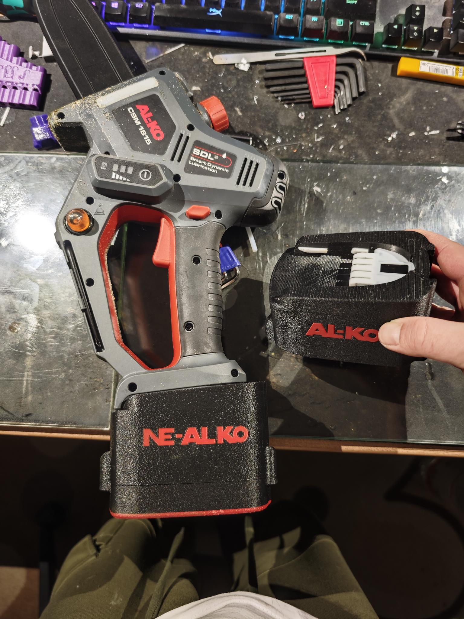 Bosch/ALKO battery extension
